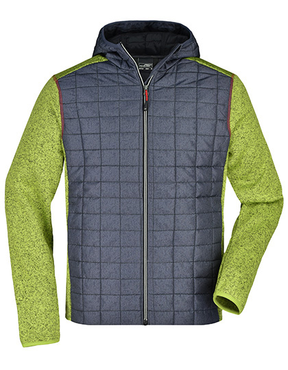 Wärmende weiche Herren-Steppjacke