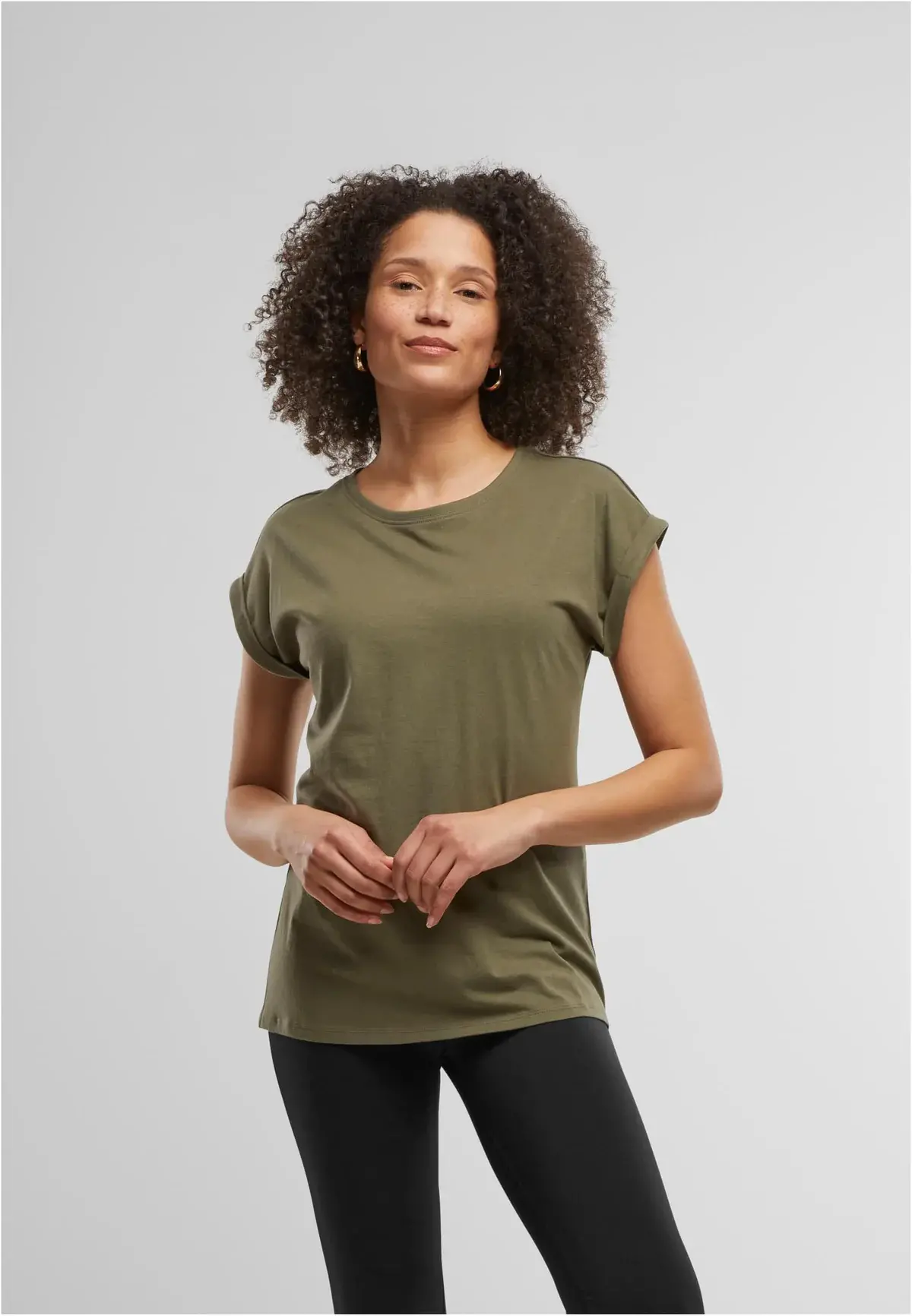 Ladies Extended Shoulder Tee