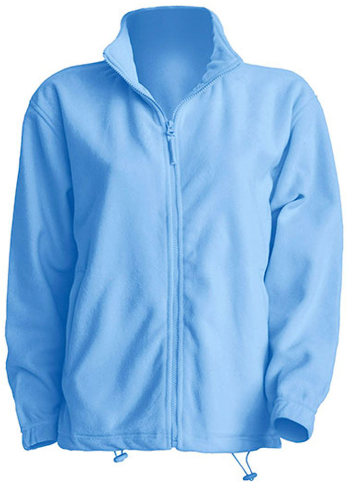 Herren Micro-Fleecejacke mit elastischen Ärmelabschlüssen