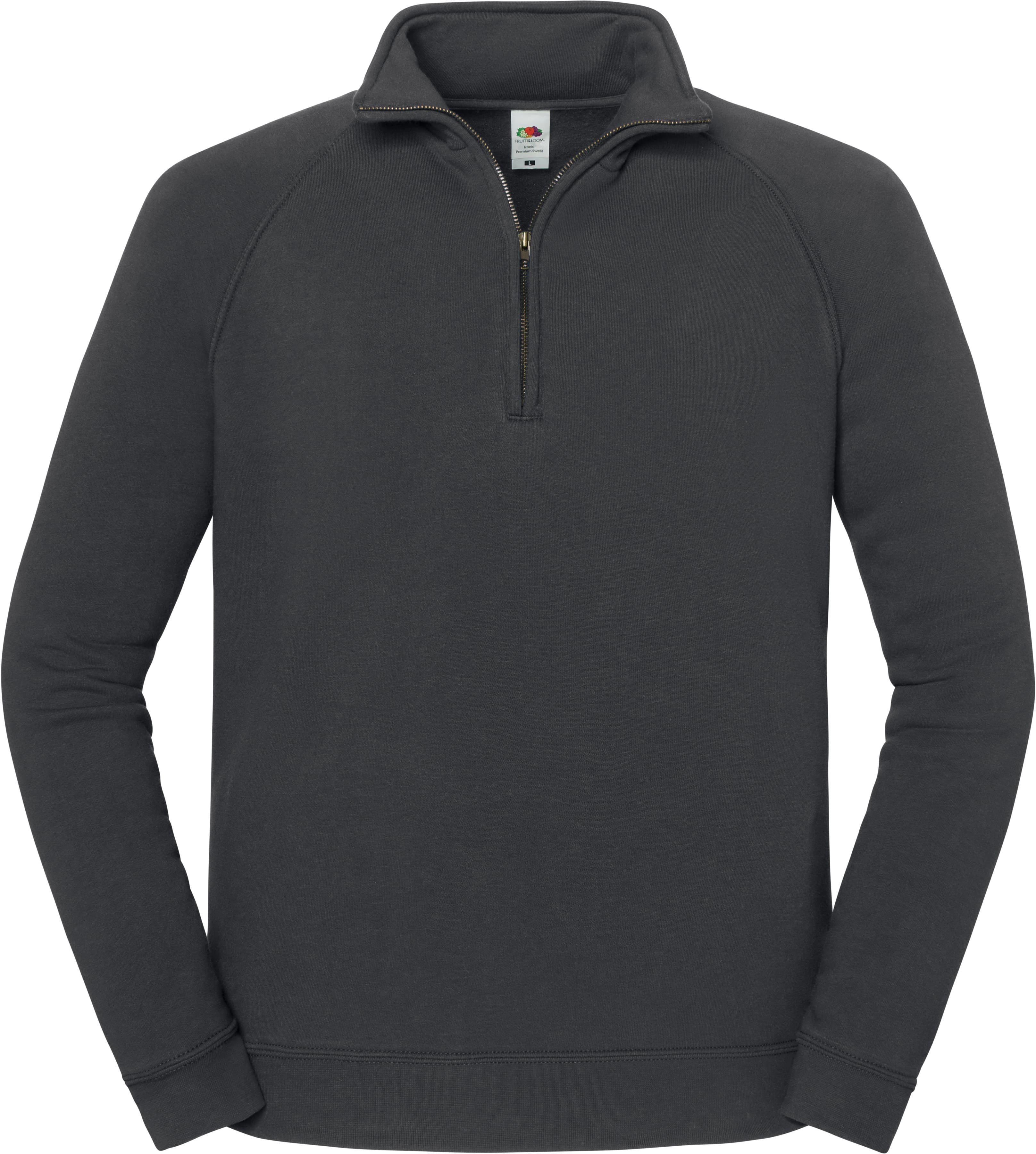 Iconic Premium Zip Neck Sweat