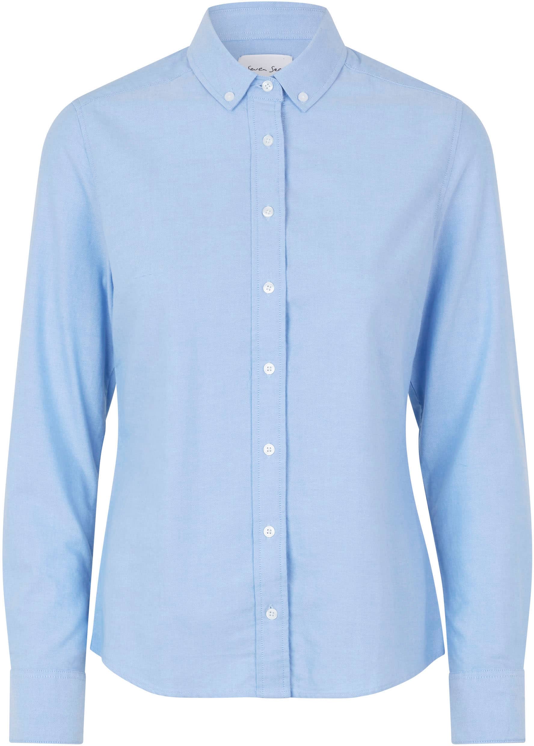 Seven Seas moderne Oxford Damen Bluse