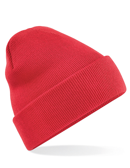Klassischer Beanie mit Umschlag