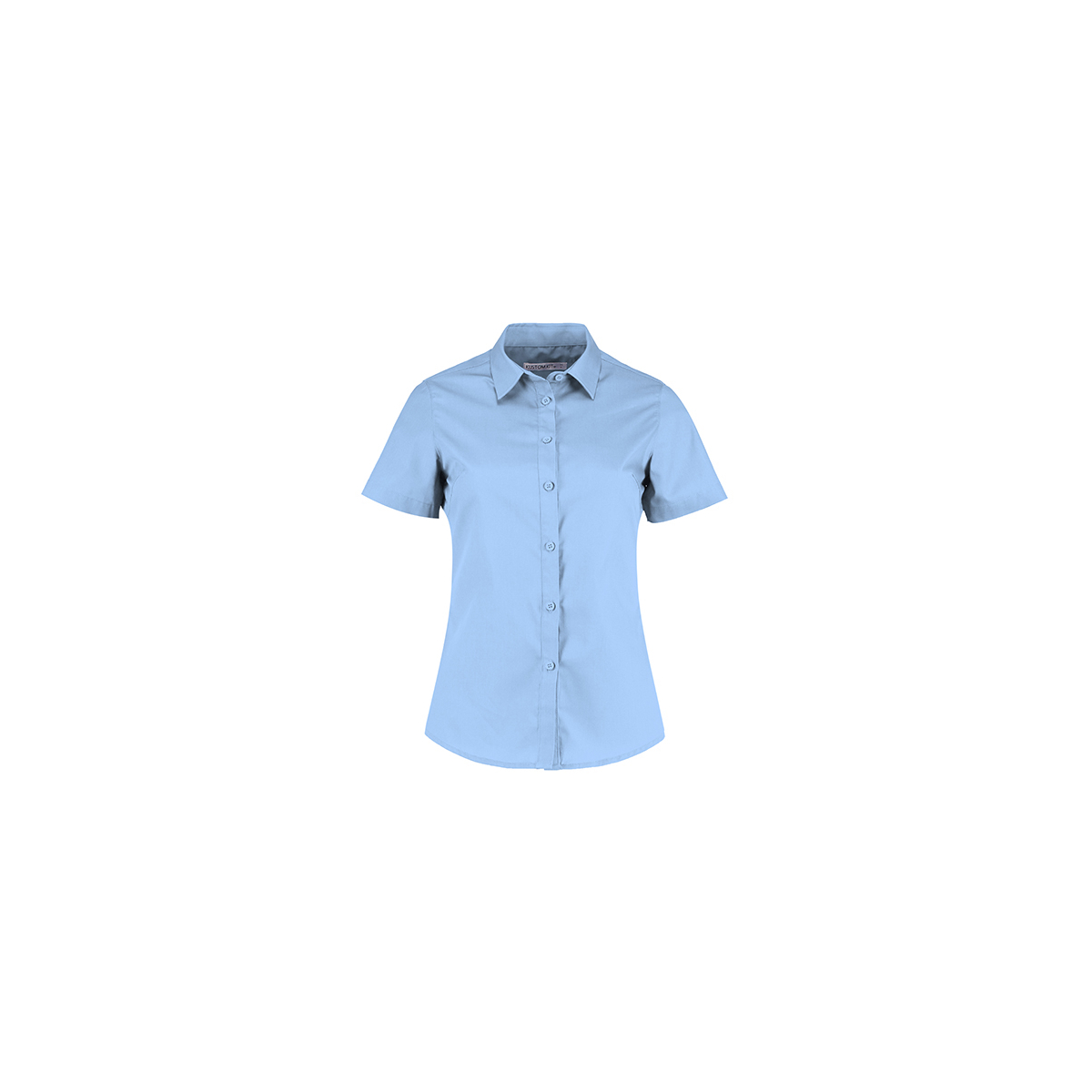 Women´s Tailored Fit Poplin Shirt Short Sleeve