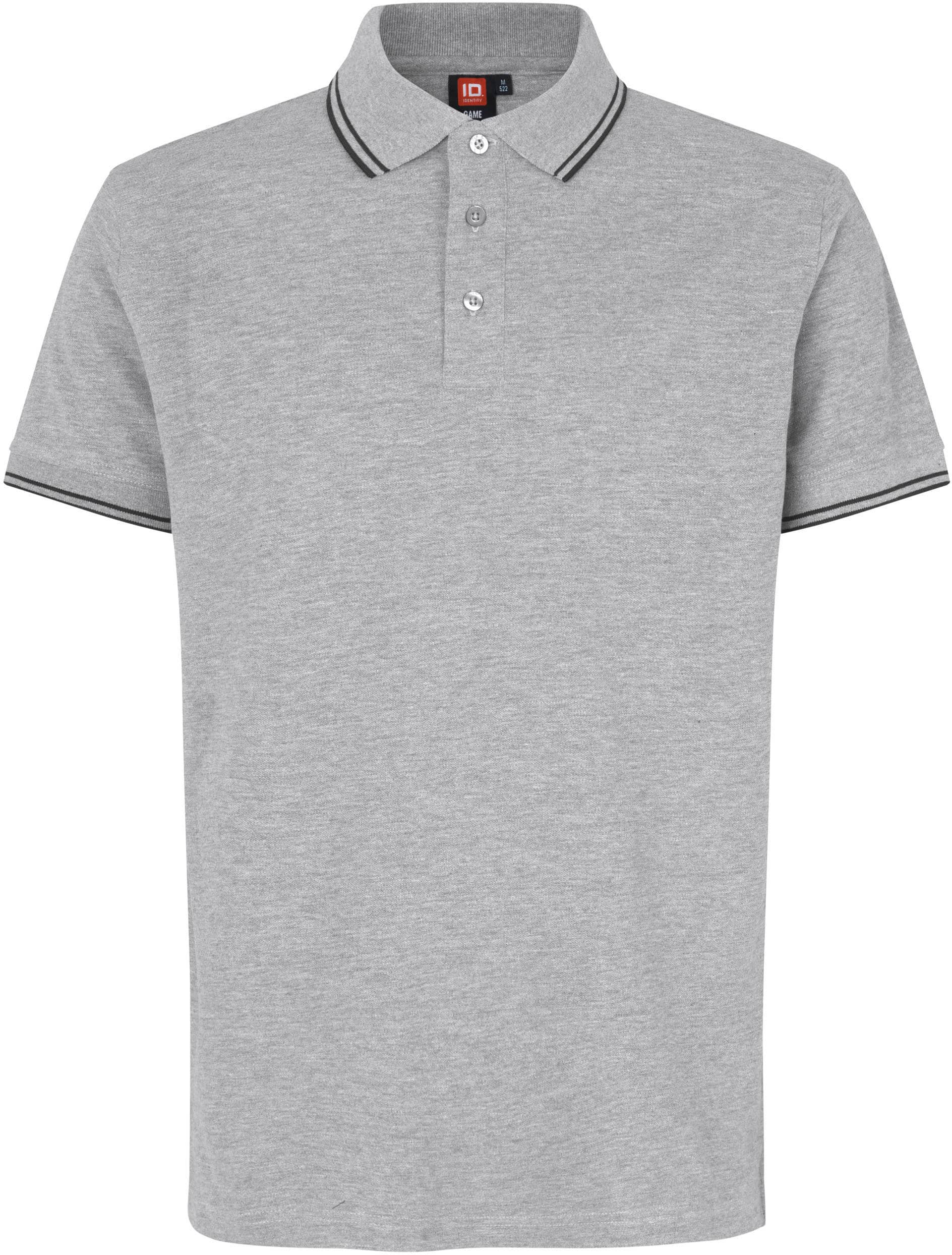 Kontrast Stretch-Poloshirt