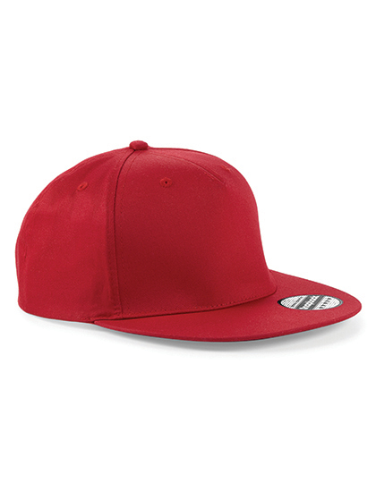 Basic Flat Brim Snapback-Cap