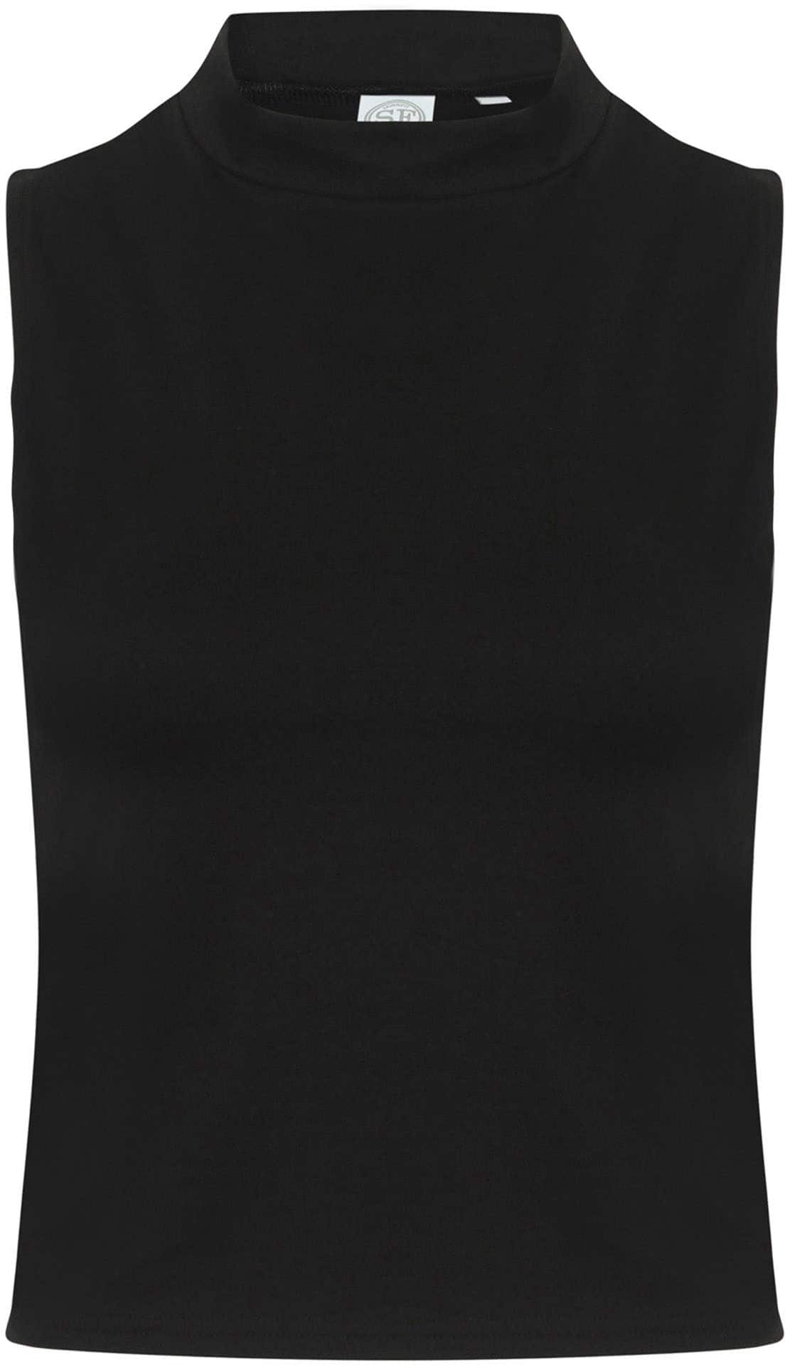 Women´s High Neck Crop Vest