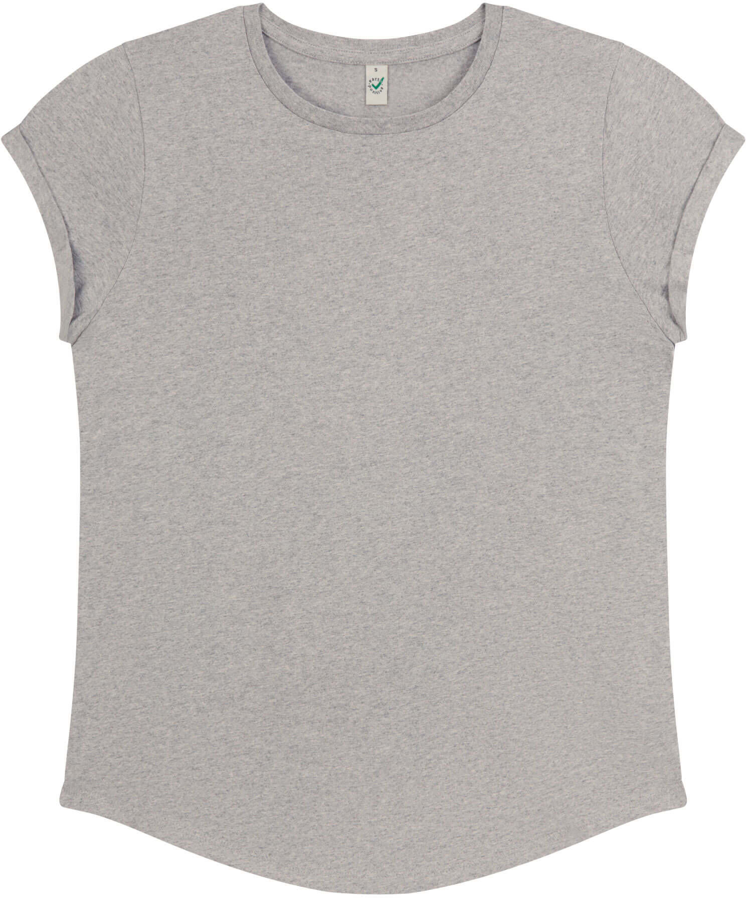 Leichtes Damen Roll-Up T-Shirt aus Bio-Baumwolle