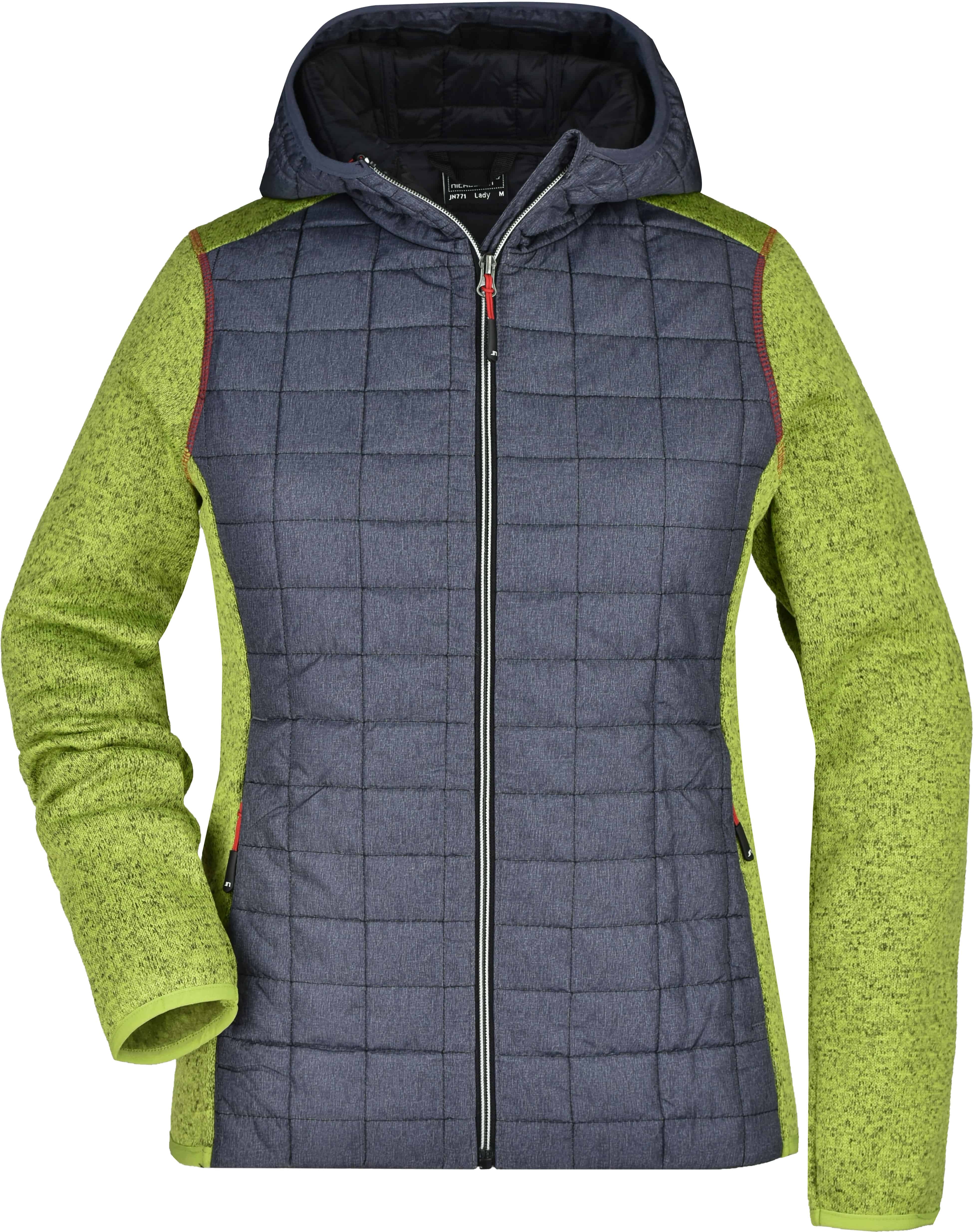 Ladies´ Knitted Hybrid Jacket