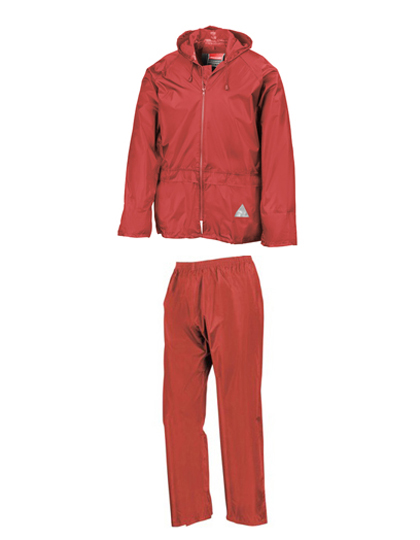 Unisex Regenset mit reflektierenden Elementen