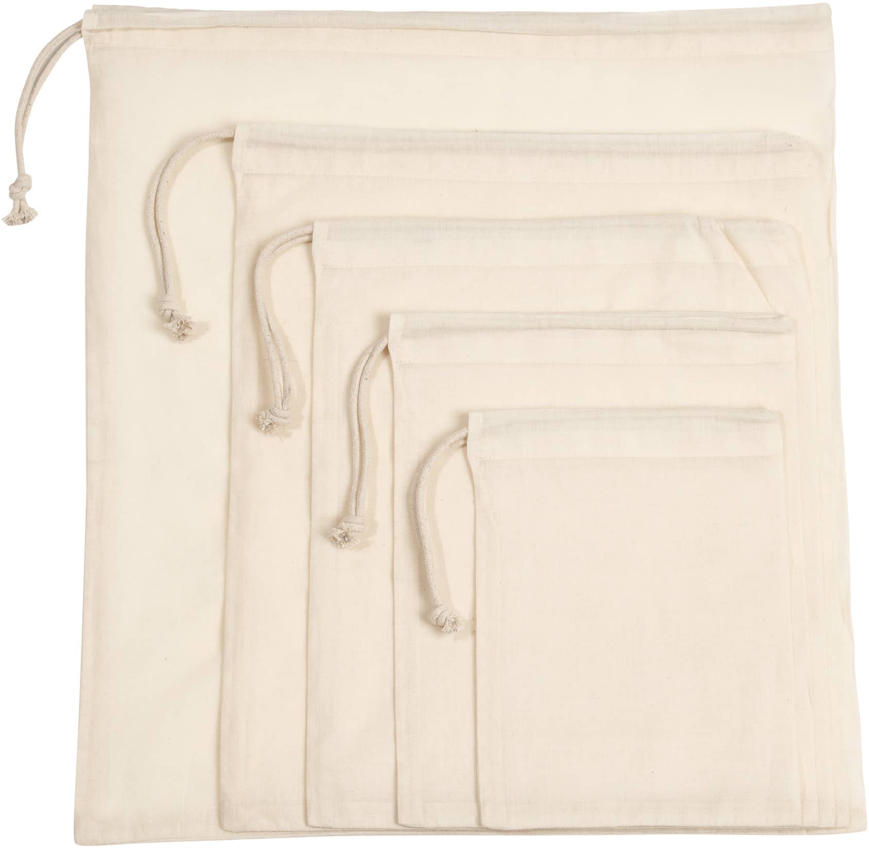 Tasche mit Kordelzug aus Bio-Baumwolle Extra Small
