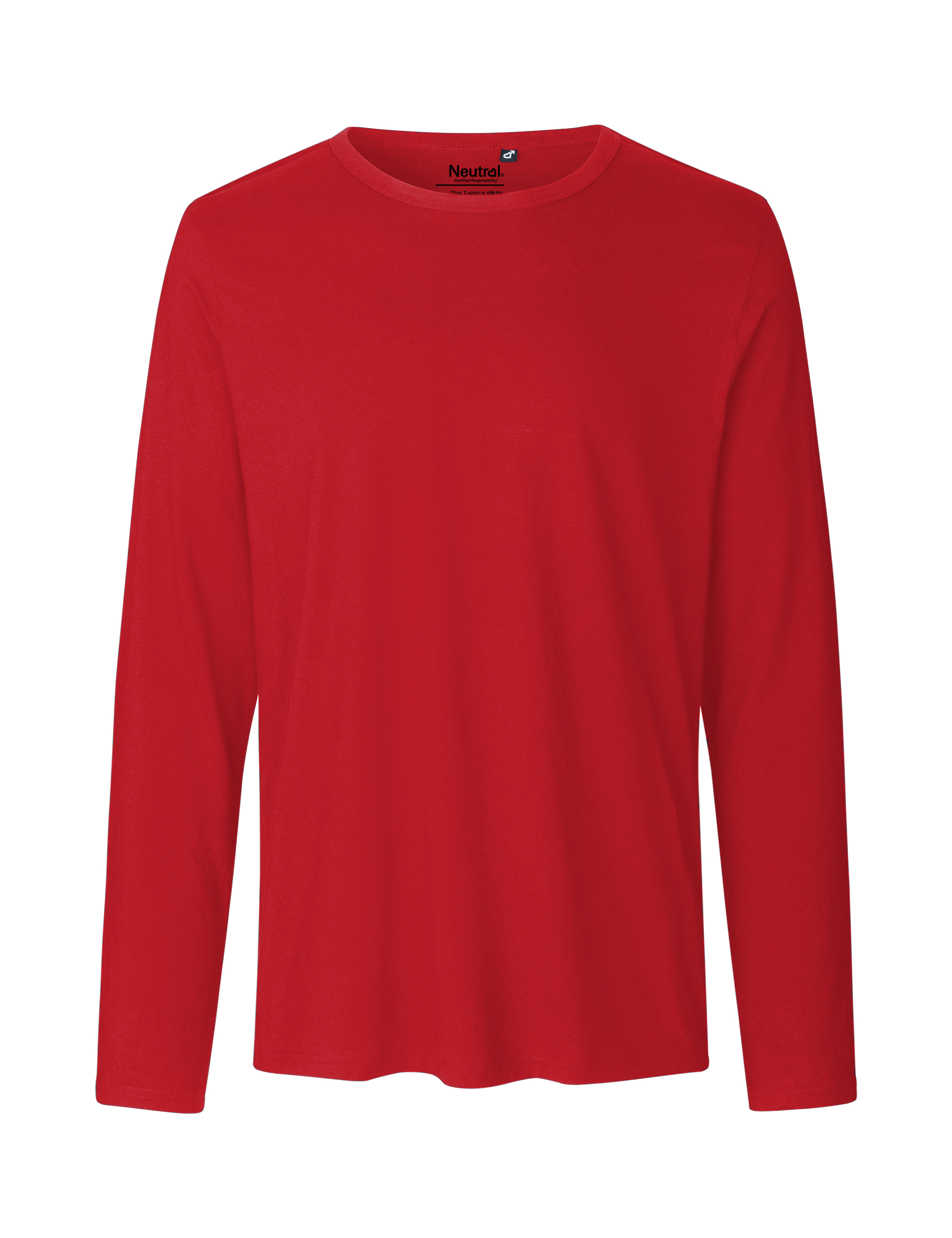 Herren-Longsleeve aus Fairtrade-Baumwolle