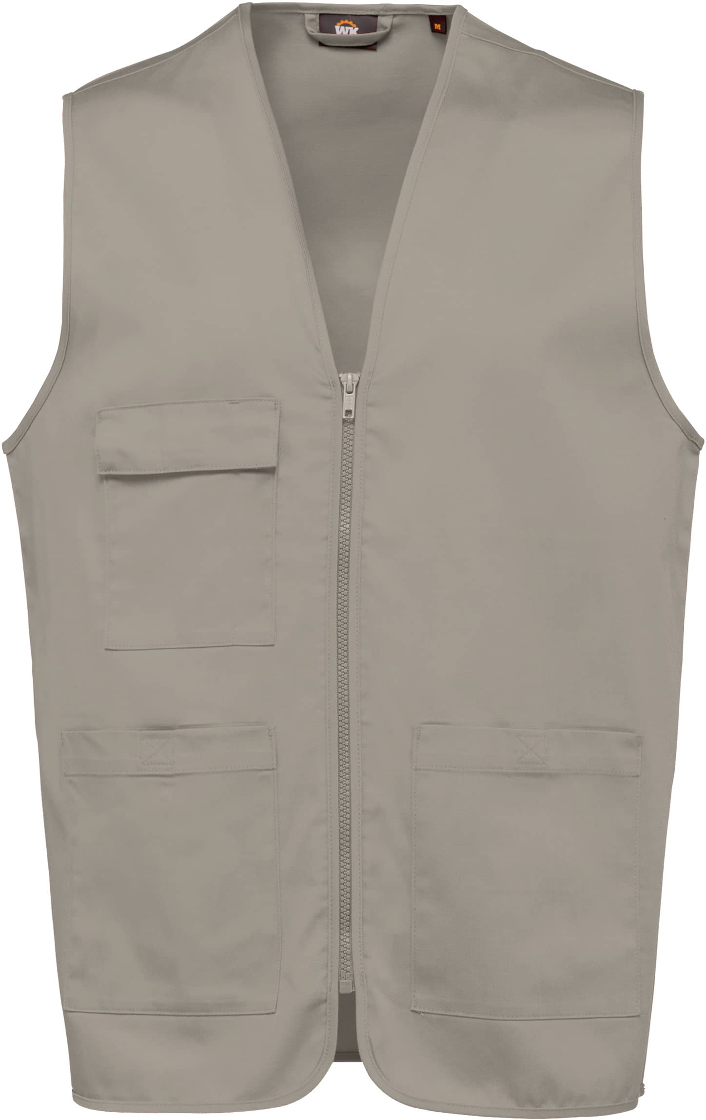 Unisex-Weste aus  Baumwollpolyester mit mehreren Taschen