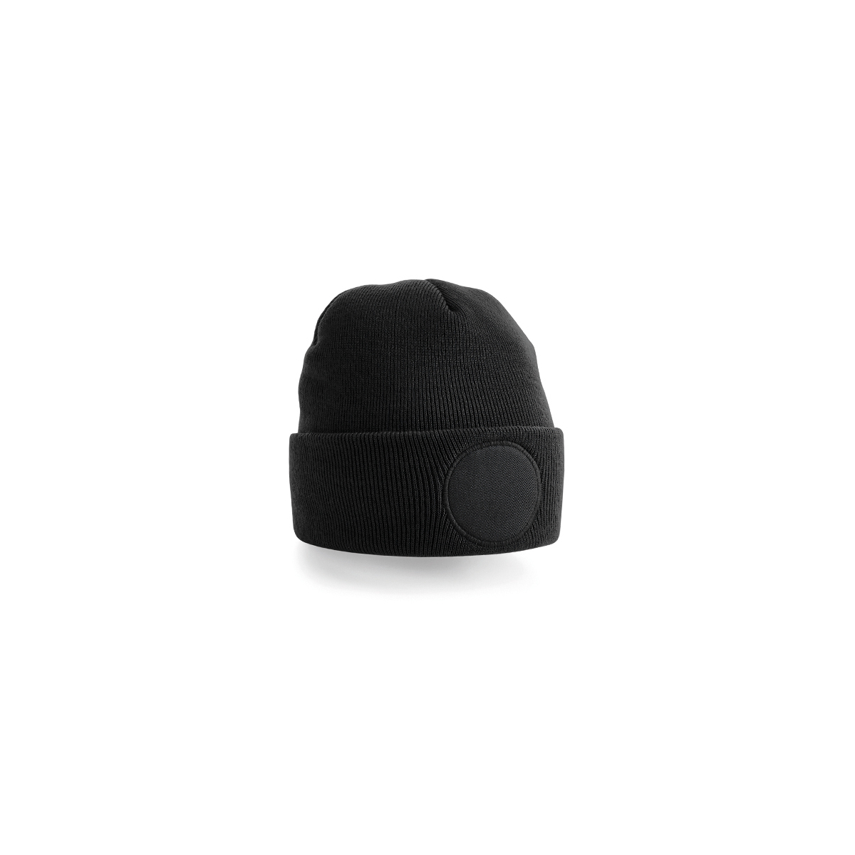 Circular Patch Beanie