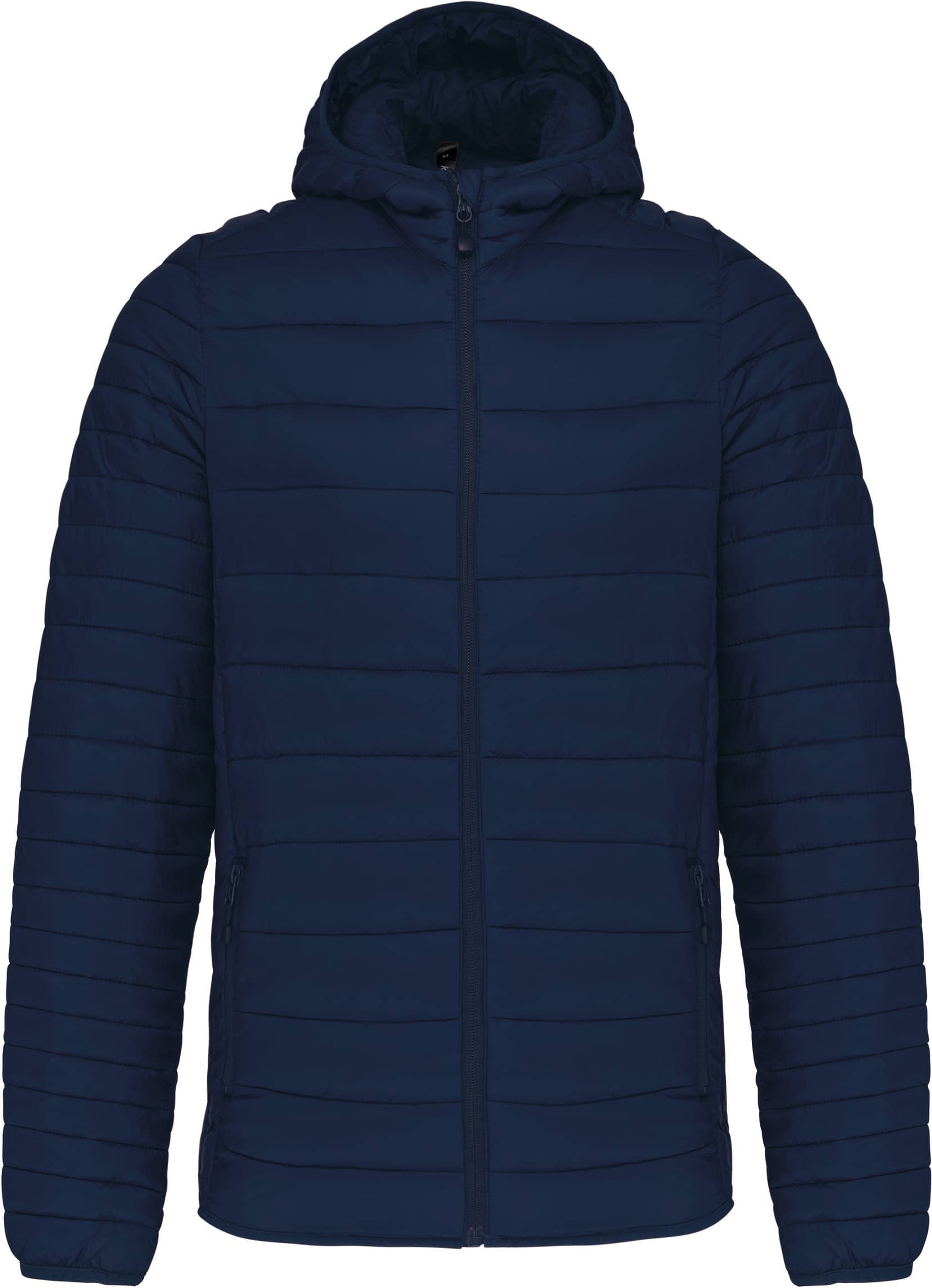 Leichte Herren-Steppjacke mit Kapuze