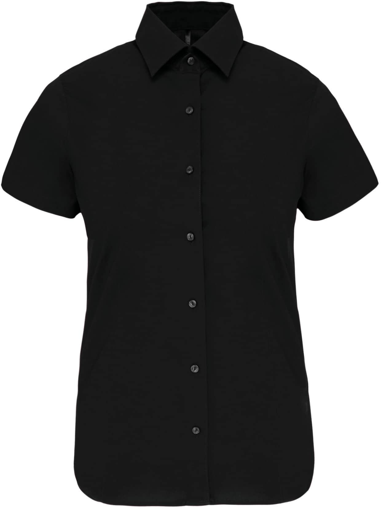 Damen Stretchbluse Kurzarm