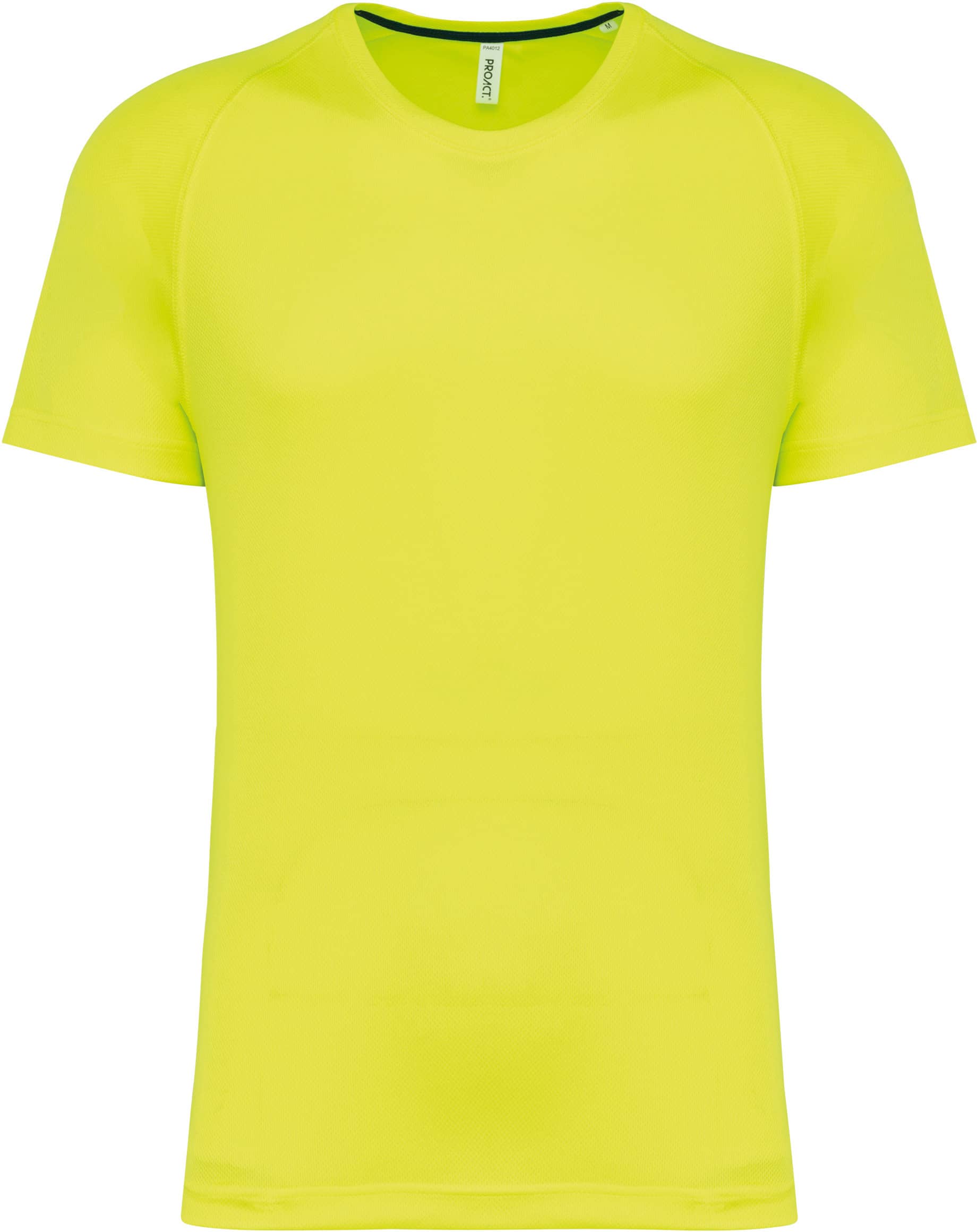Herren-Sportshirt aus Recyclingmaterial mit Rundhalsausschnitt