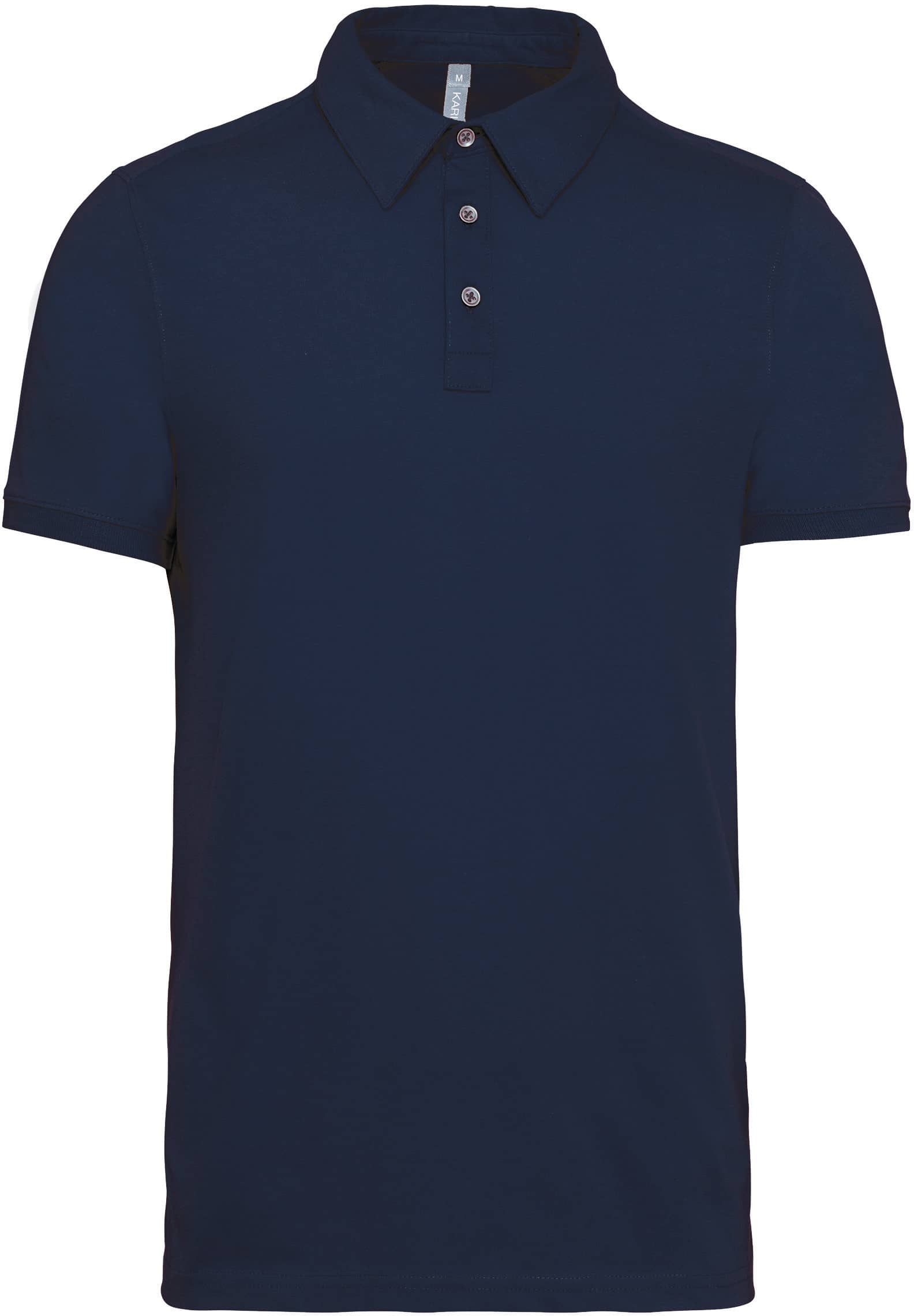 Jersey-Kurzarm-Polohemd für Herren