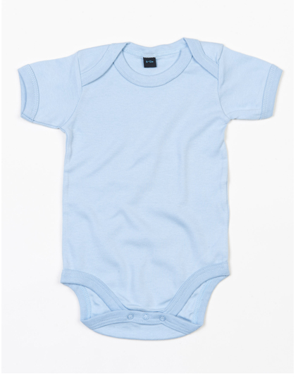 Kurzärmeliger Baby-Body aus Bio-Baumwolle in Umstellung