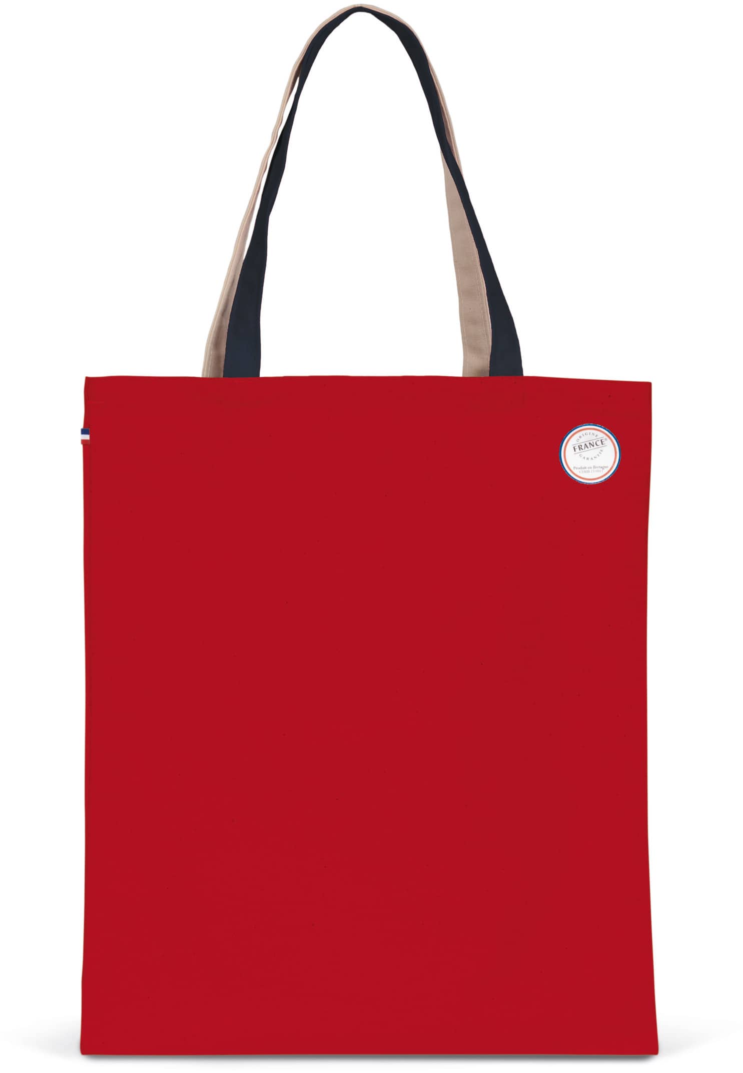 Dreifarbige Shoppingtasche