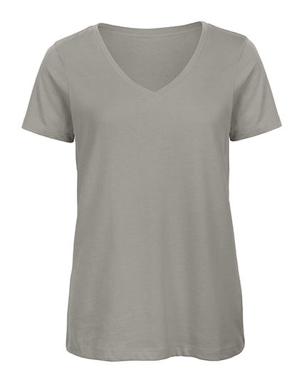 Basic V-Neck Damen Bio T-Shirt "Inspire"