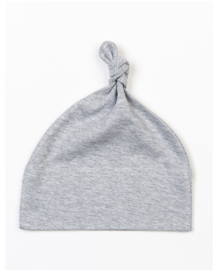 Babymütze mit Knoten