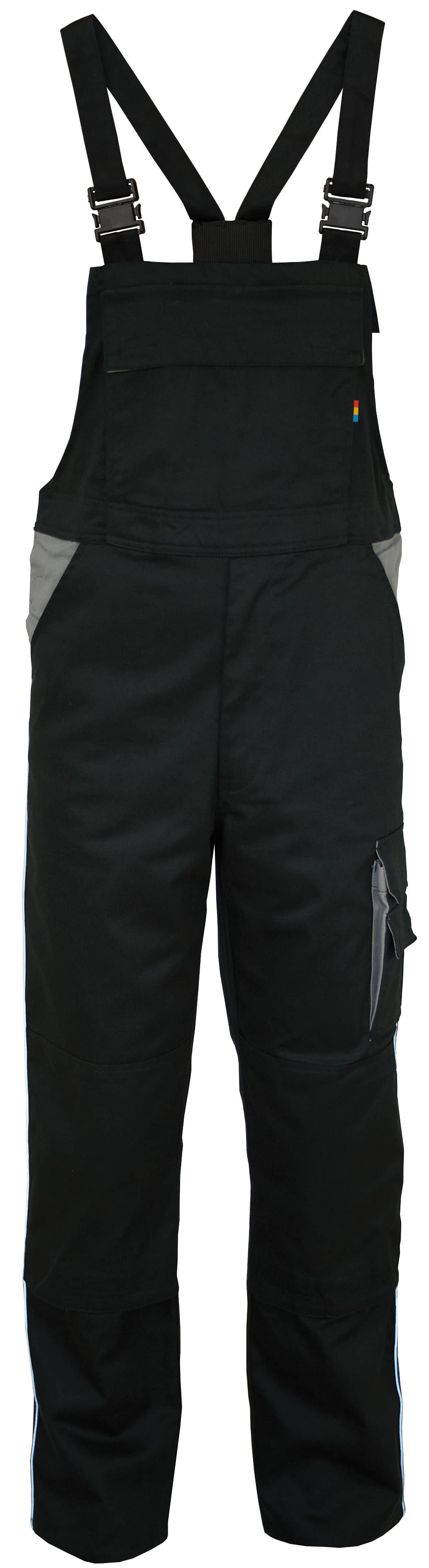Contrast Bib Pants