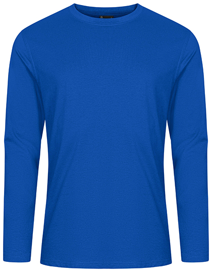 Bügelleichtes Herren-Longsleeve aus Mischgewebe