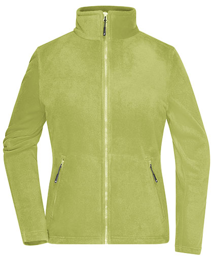 Damen Micro-Fleecejacke mit Stehkragen