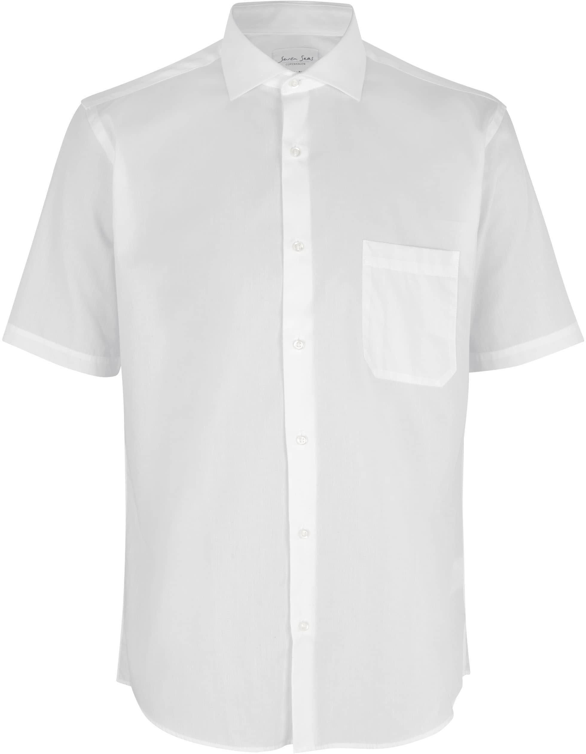 Modernes SEVEN SEAS Poplin Hemd mit kurzen Ärmeln
