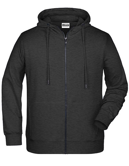 Leichter Herren Bio-Zip-Hoodie