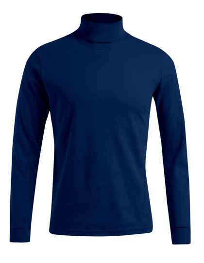 Herren-Longsleeve mit Rollkragen
