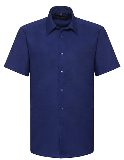 Men's Short Sleeve Tailored Oxford Shirt