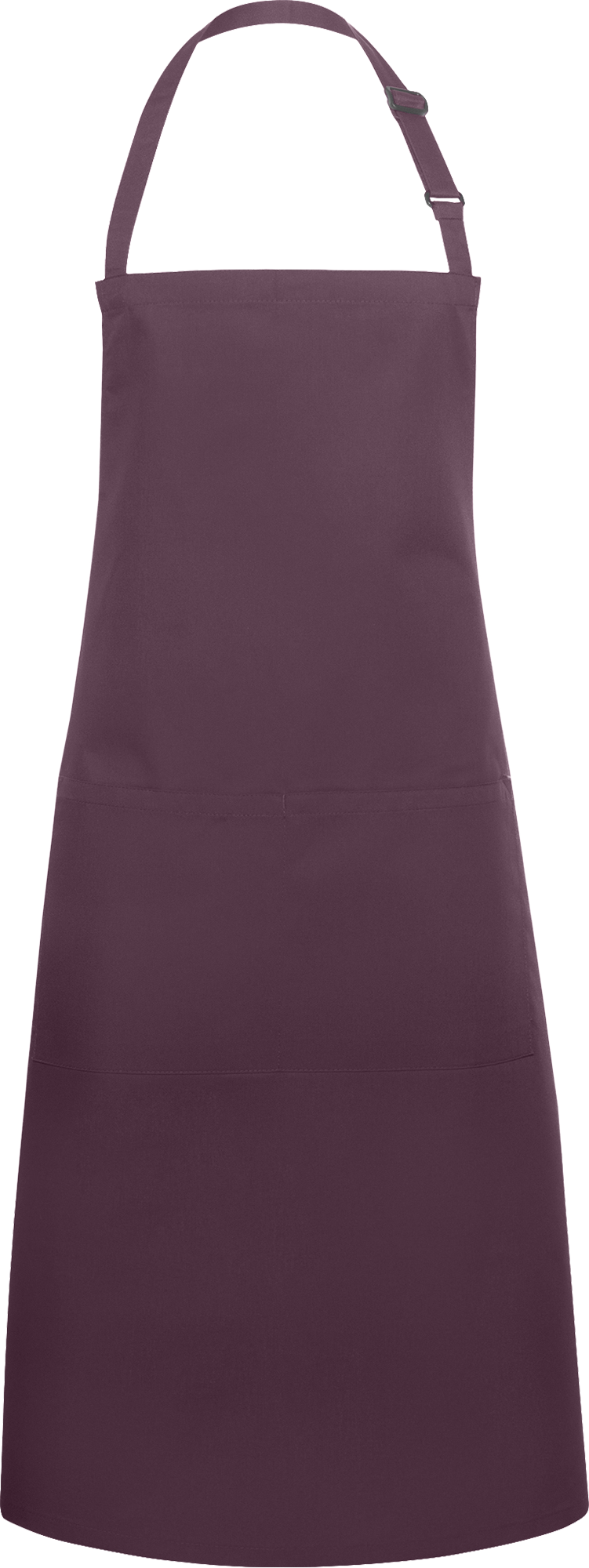 Latzschürze Basic mit Tasche und Schnalle
