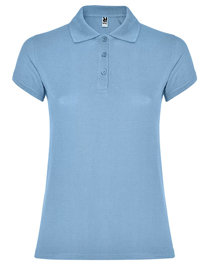 Damen-Poloshirt "Star" mit Seitenschlitzen