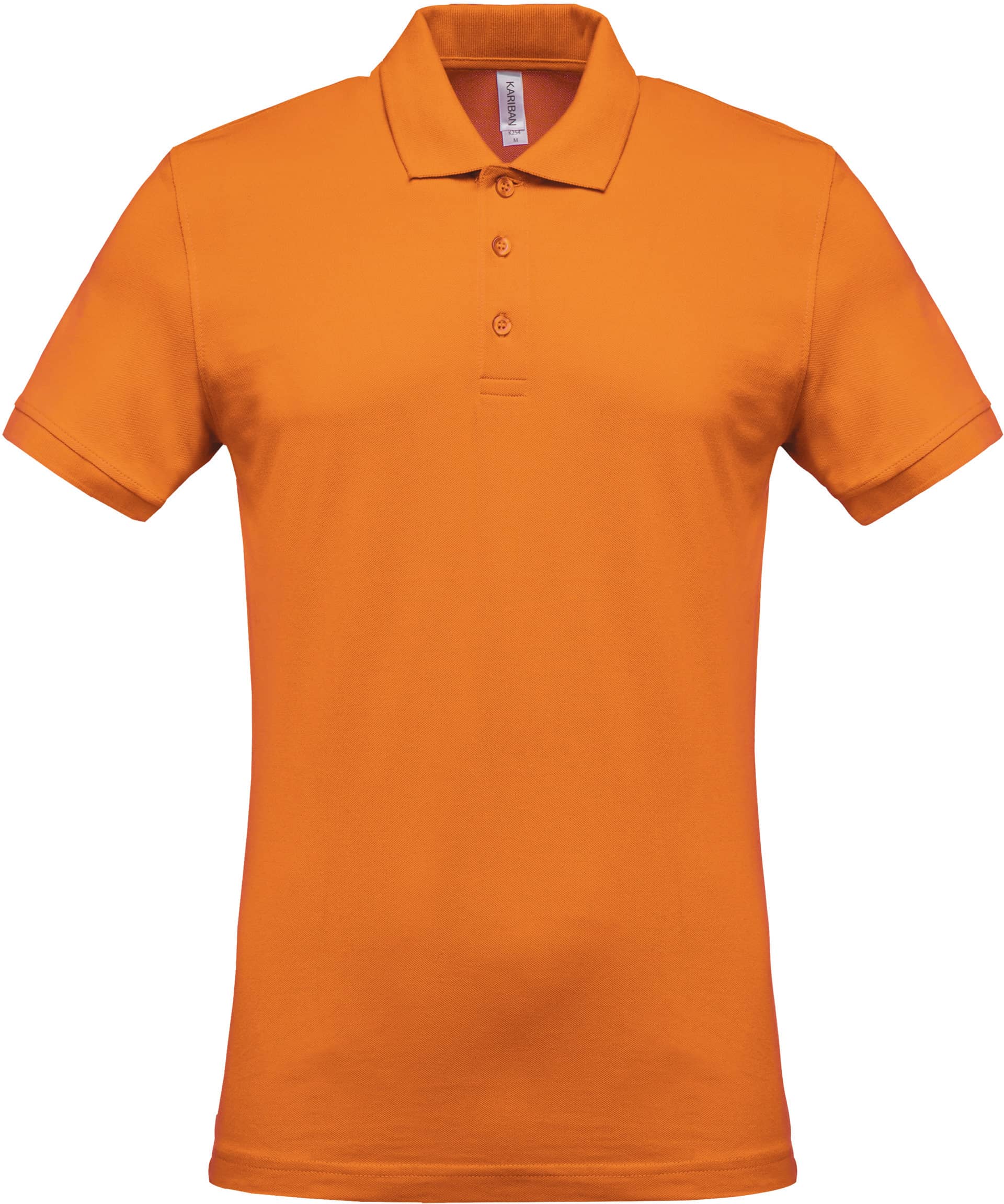 Herren Kurzarm-Polohemd. Baumwollpiqué.