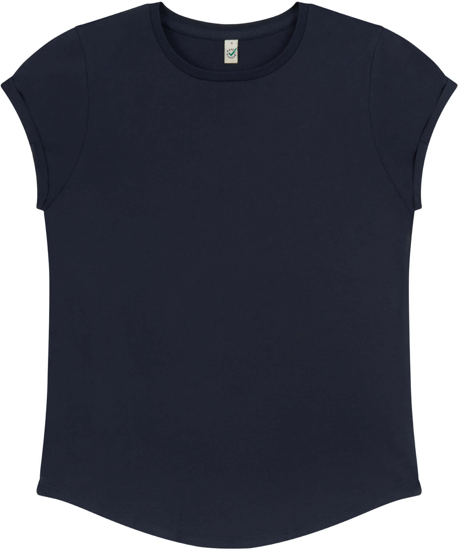 Leichtes Damen Roll-Up T-Shirt aus Bio-Baumwolle