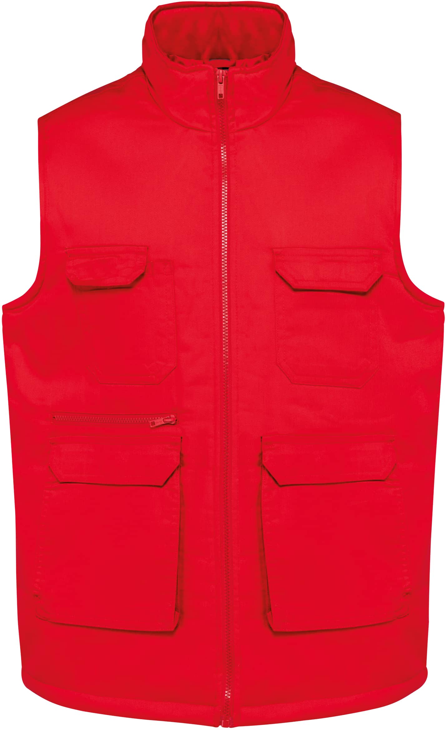 Gefütterte Unisex-Weste aus  Baumwollpolyester 607