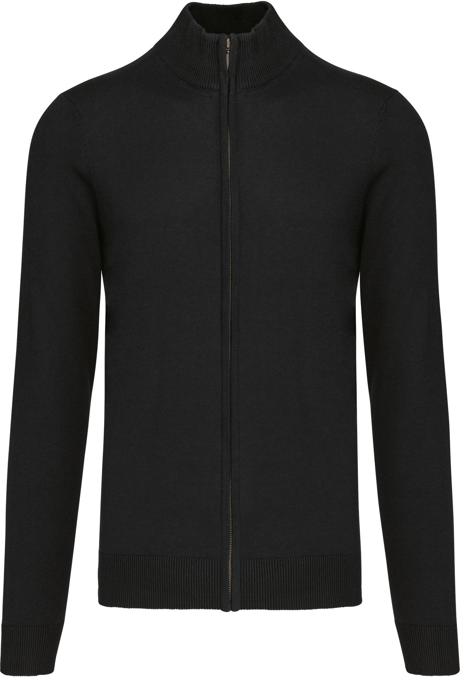 Herren Cardigan mit Reißverschluss
