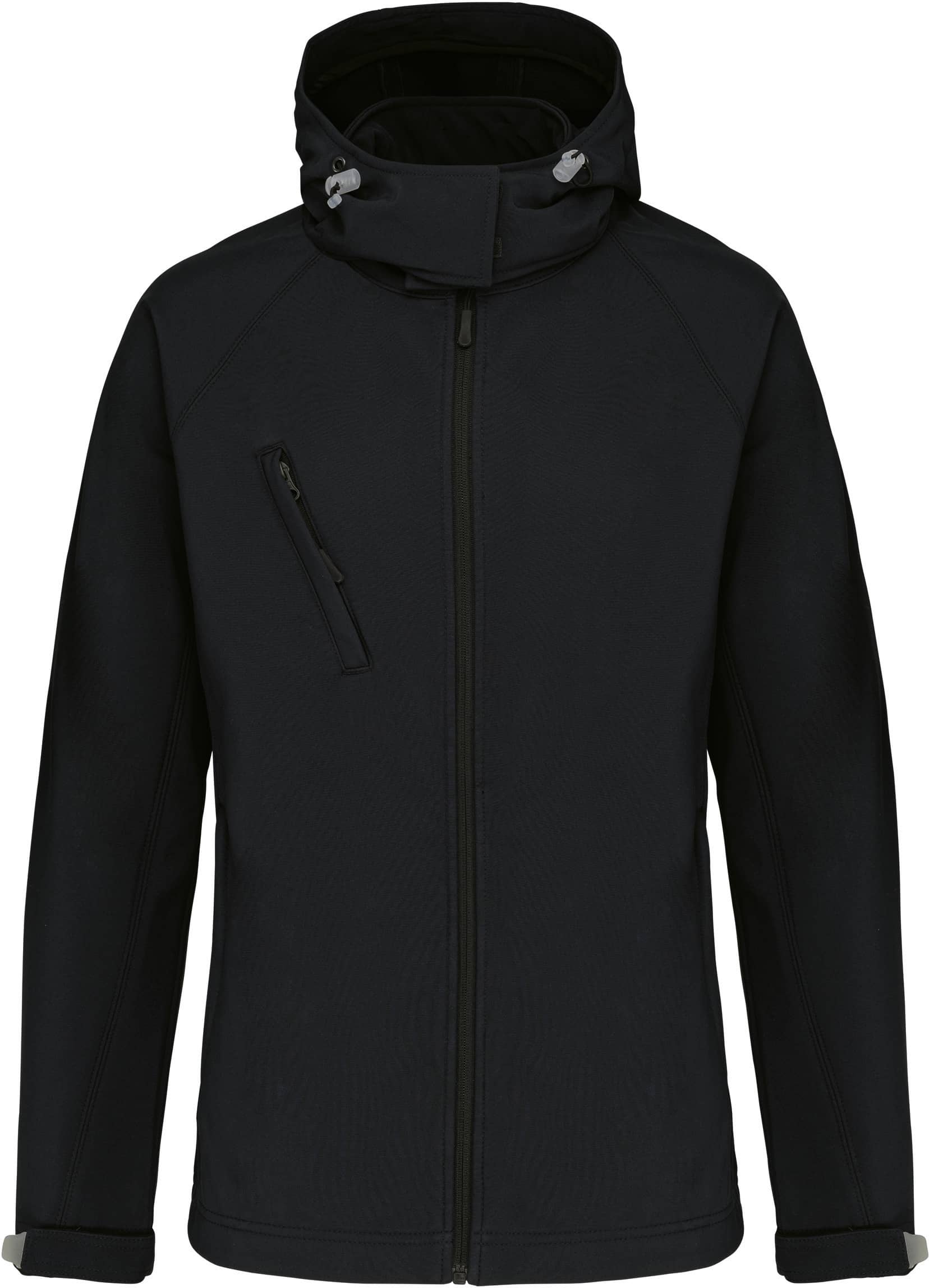 Damen Softshell-Jacke mit Abnehmbare Kapuze