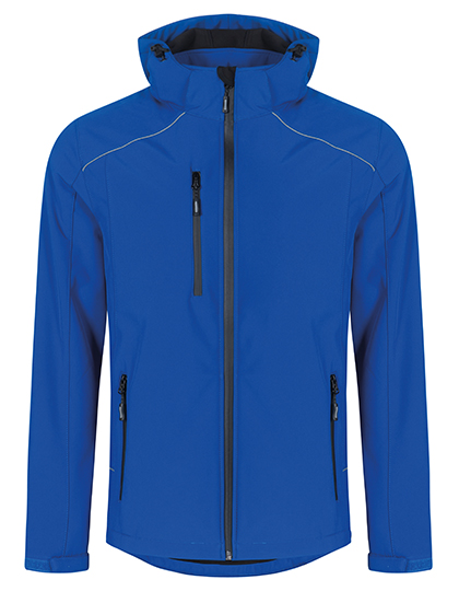 Herren-Softshelljacke mit Kinnschutz - 8.000 mm