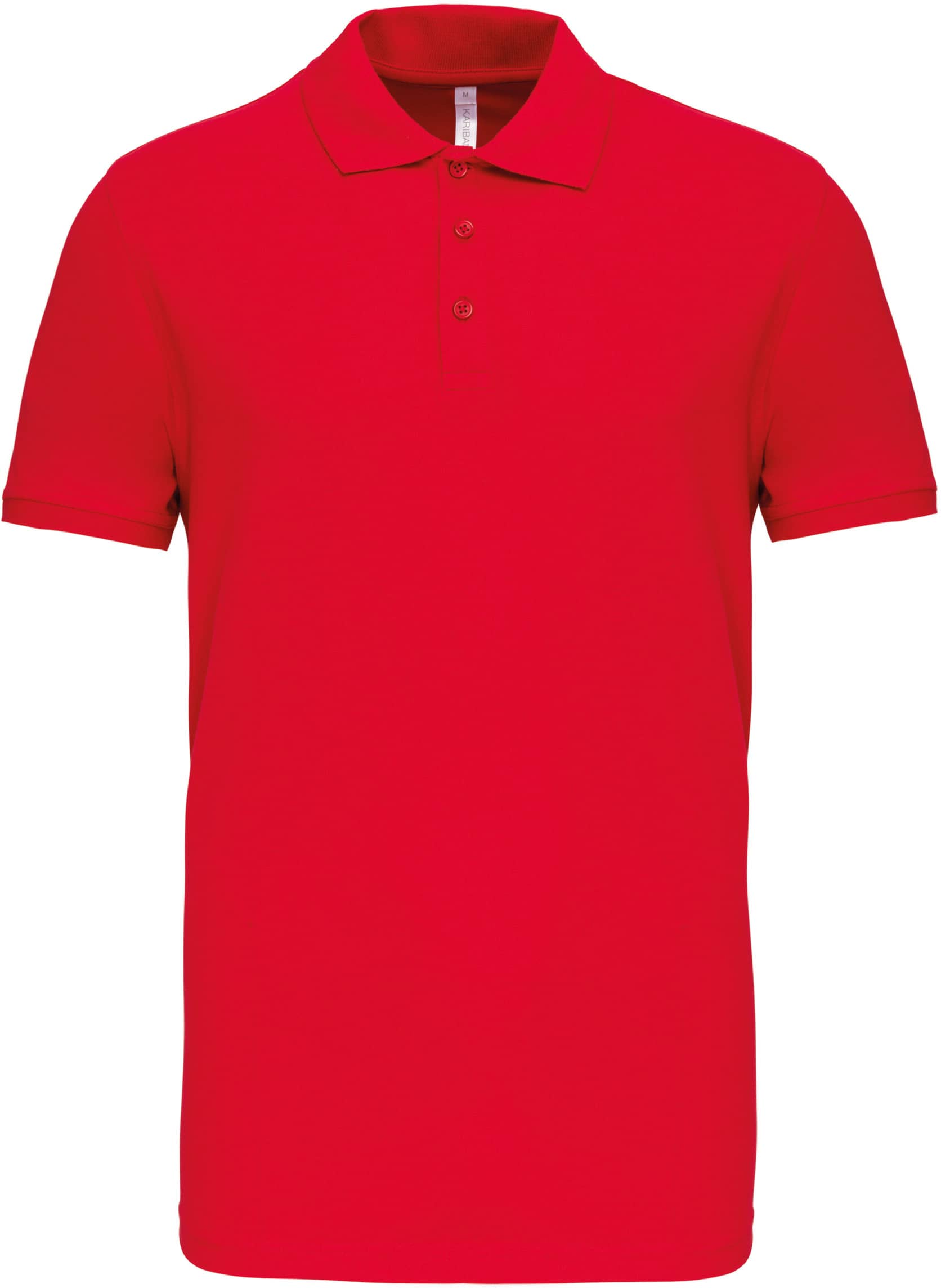 Kurzarm-Polohemd für Herren aus Baumwollpiqué