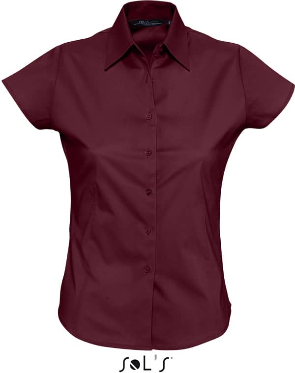 Women´s Stretch-Blouse Excess Short Sleeve