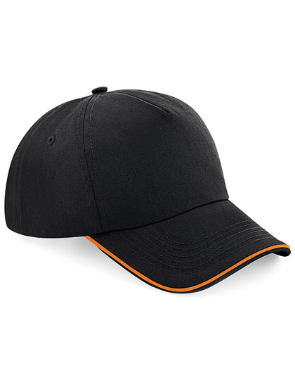 Authentic 5 Panel Cap - Piped Peak
