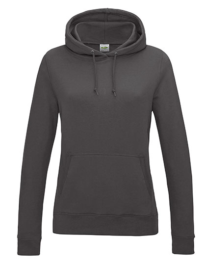 Flauschiger Damen-Hoodie mit Kängurutasche