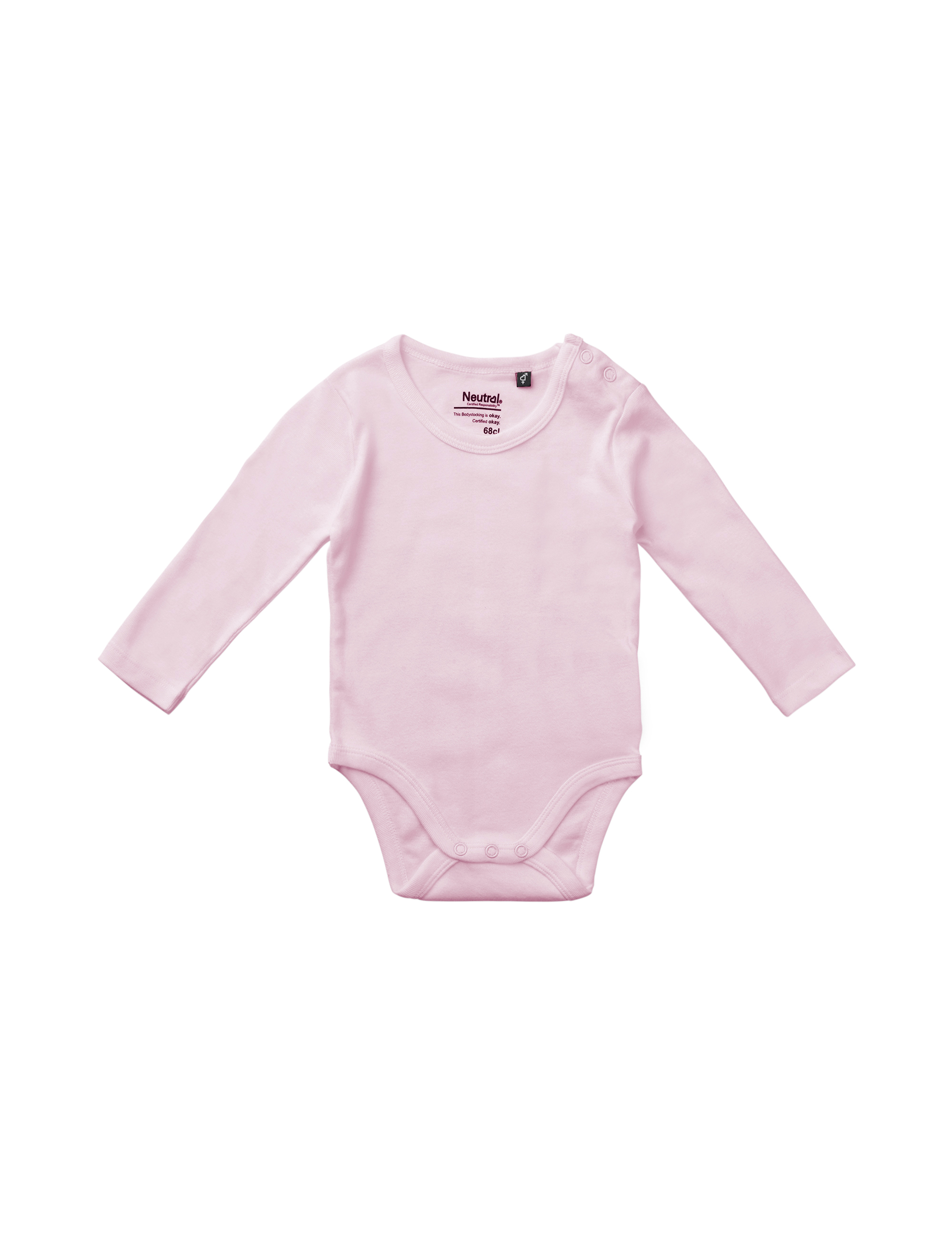 Langärmeliger Baby-Body aus Fairtrade-Baumwolle