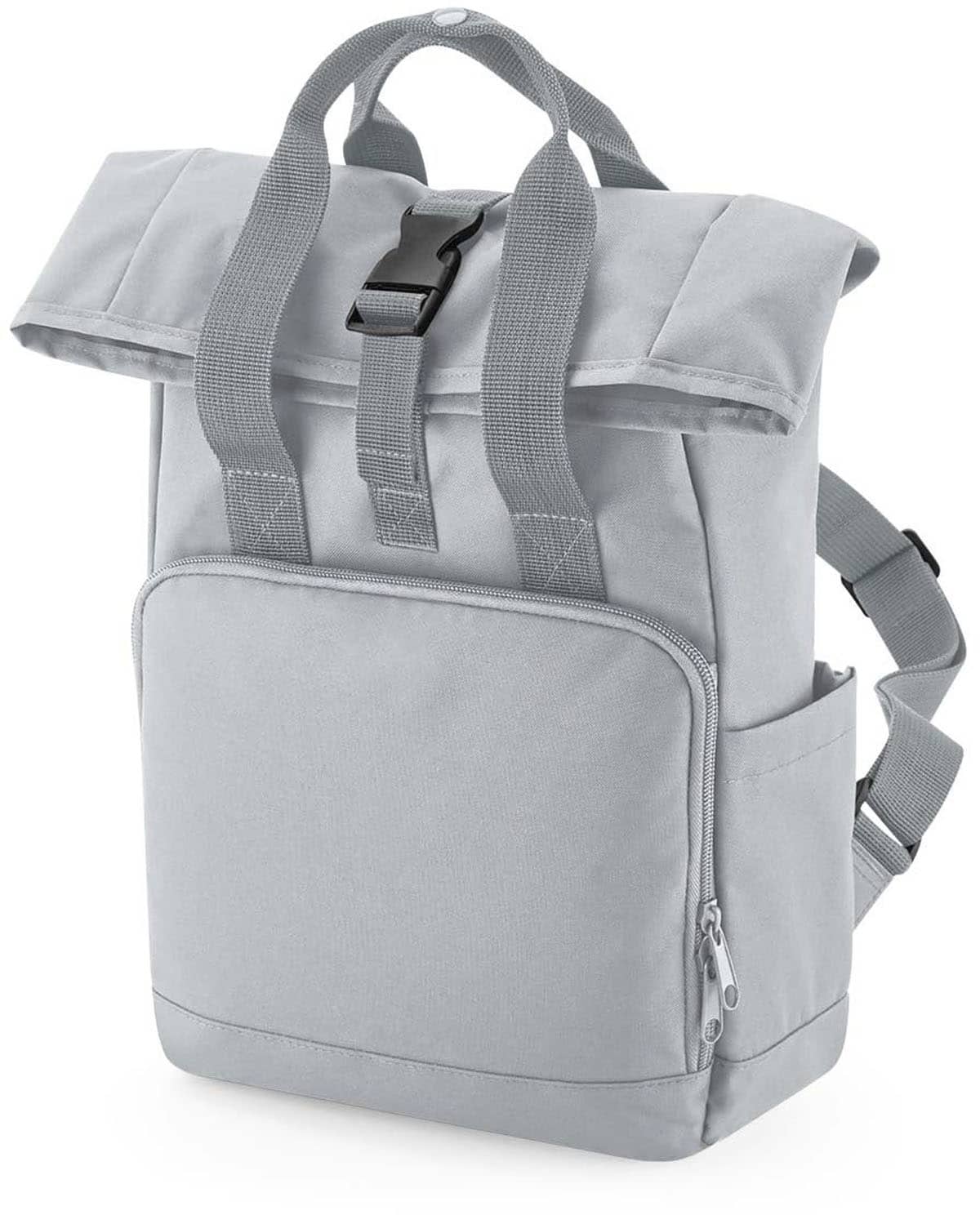 Recycled Mini Twin Handle Roll-Top Backpack