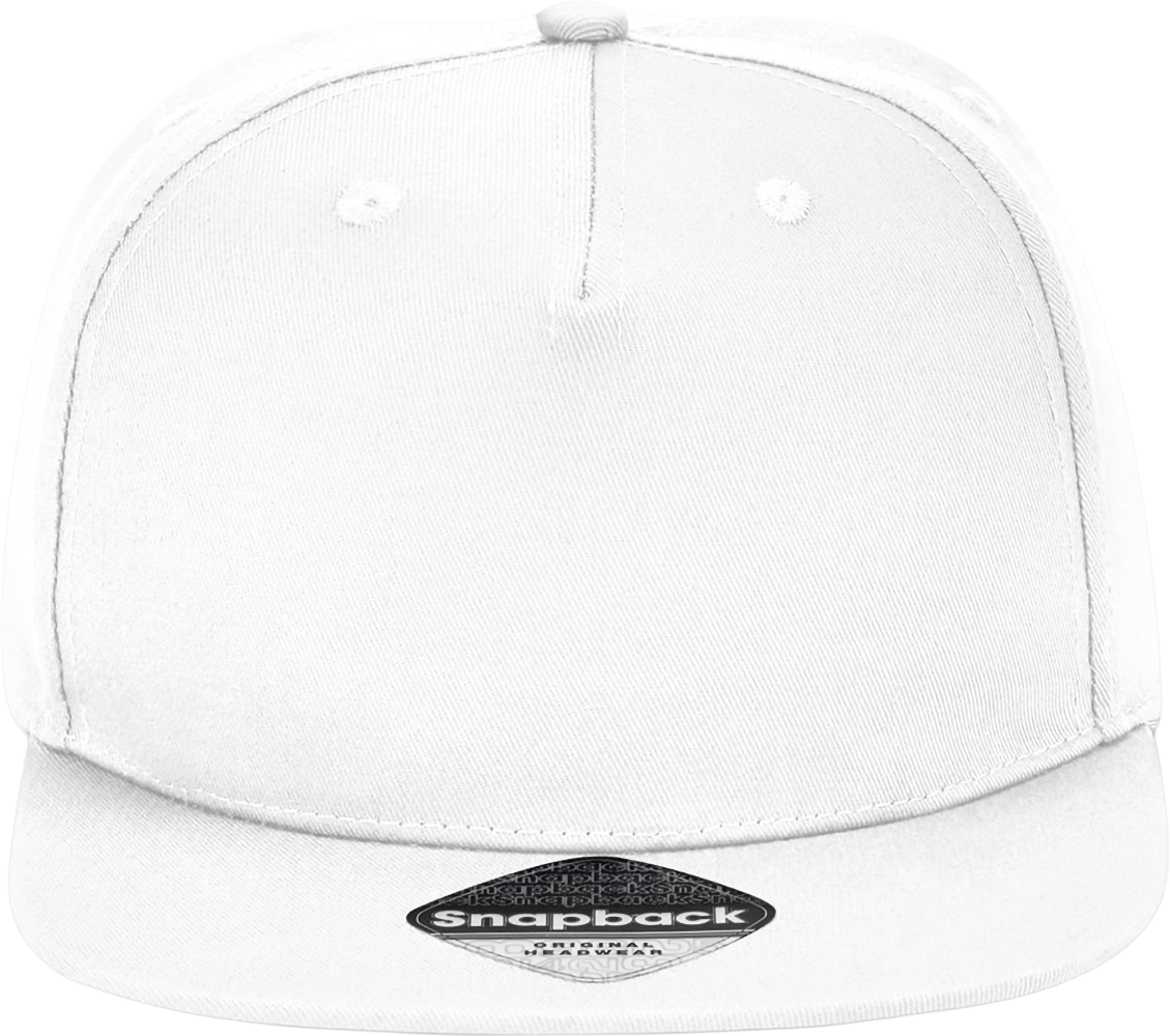 5 Panel Snapback Rapper Cap