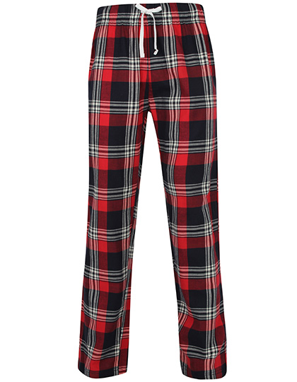 Herren Lounge-Hose im Tartanmuster