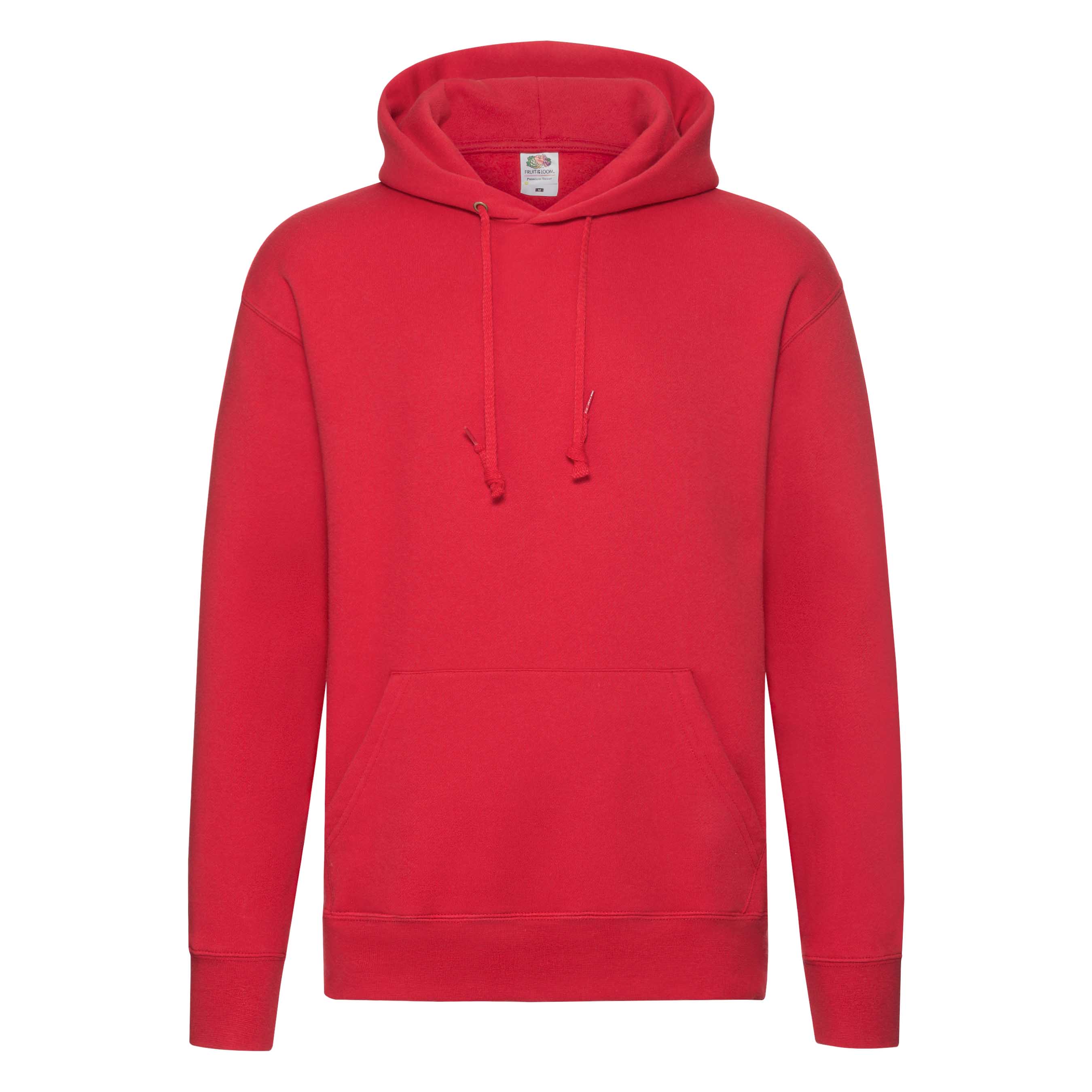 Flauschiger klassischer Premium Herren-Hoodie mit Kängurutasche