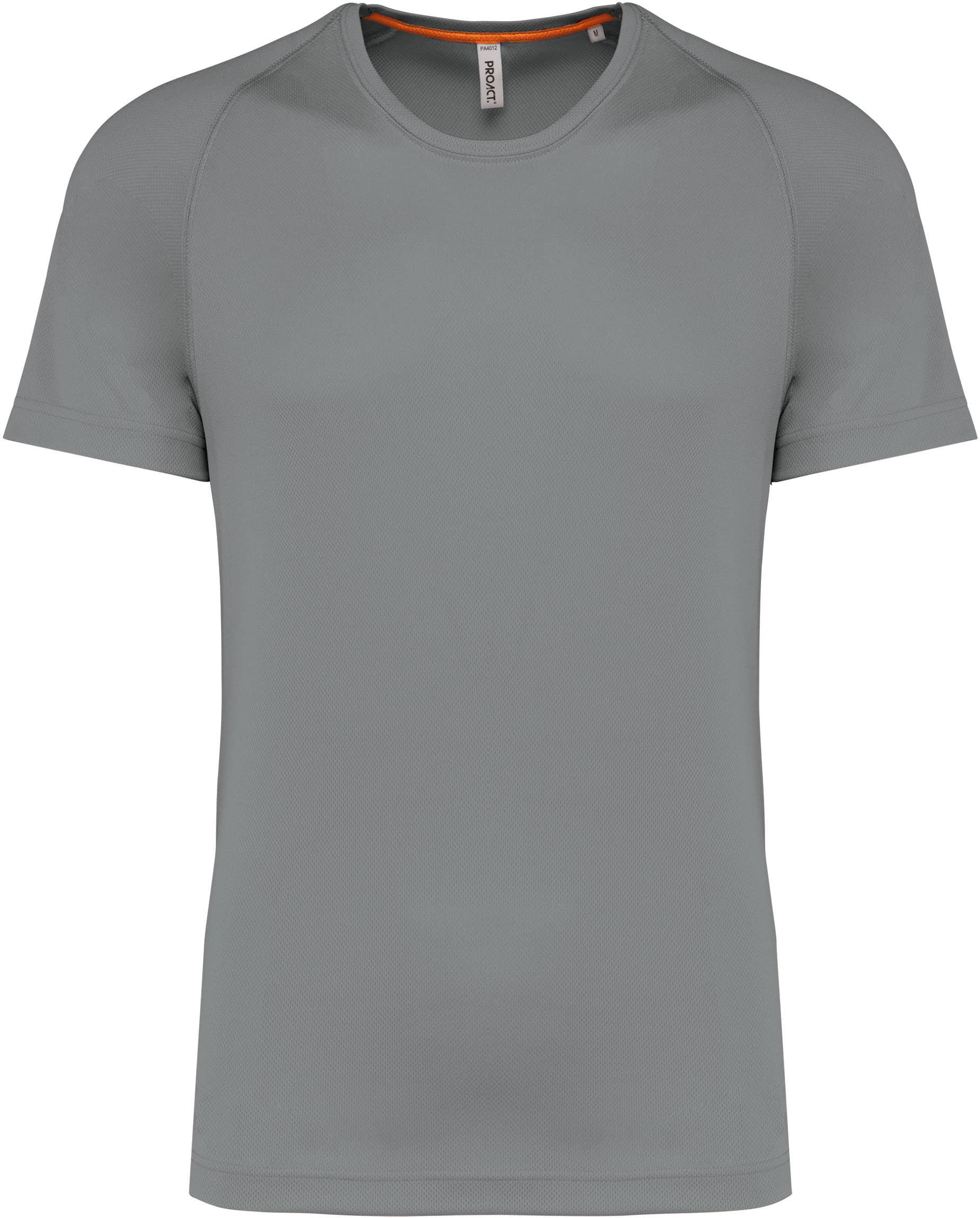 Herren-Sportshirt aus Recyclingmaterial mit Rundhalsausschnitt